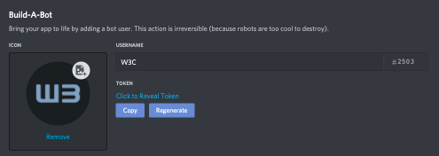 Discord add new bot