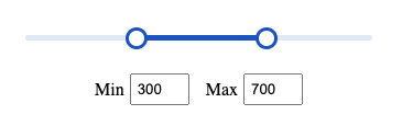 Code a double range price slider using HTML, CSS, &amp; JavaScript -  w3collective